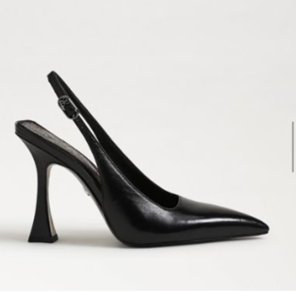 Sam Edelman Black Slingback Heels
